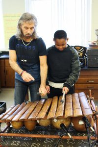 Vacca NW Grade 6 Student learning xylophone 2018